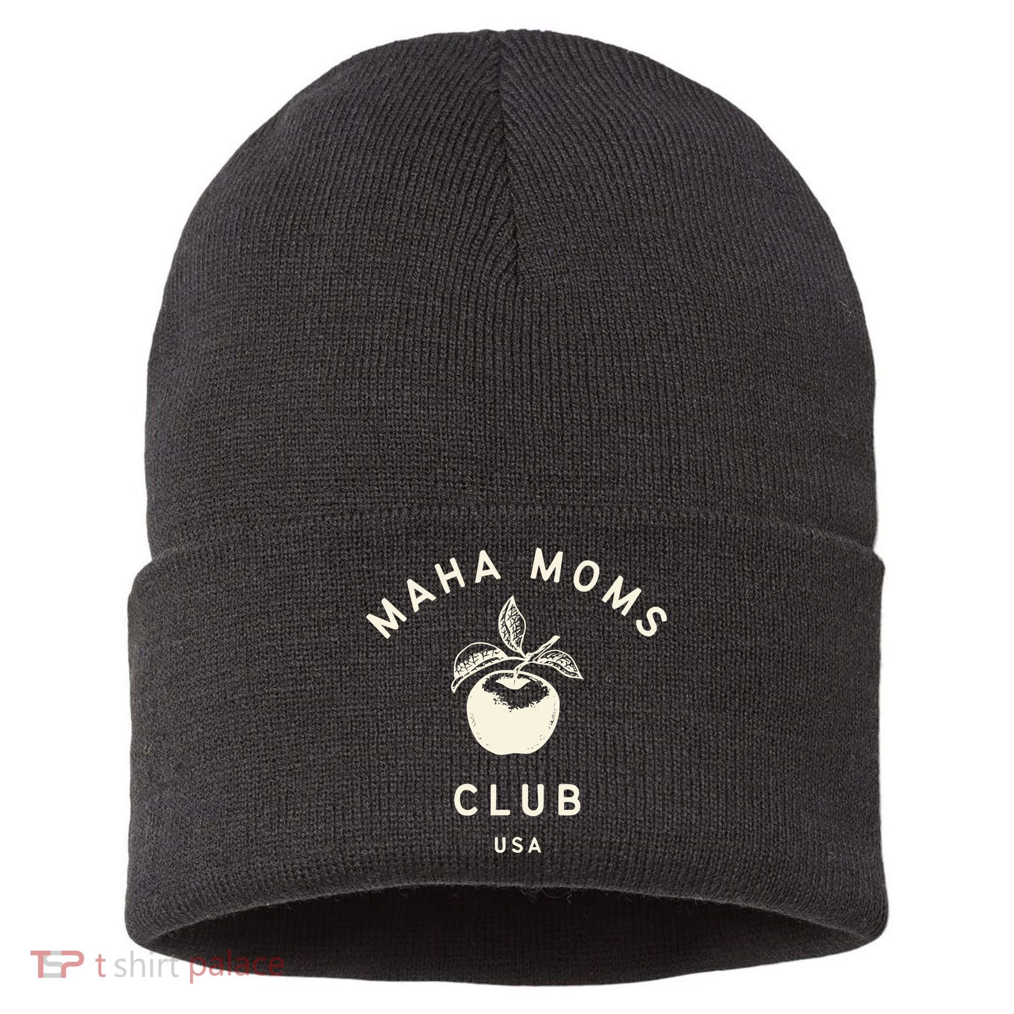 Maha Moms Club Organic Sustainable Knit Beanie