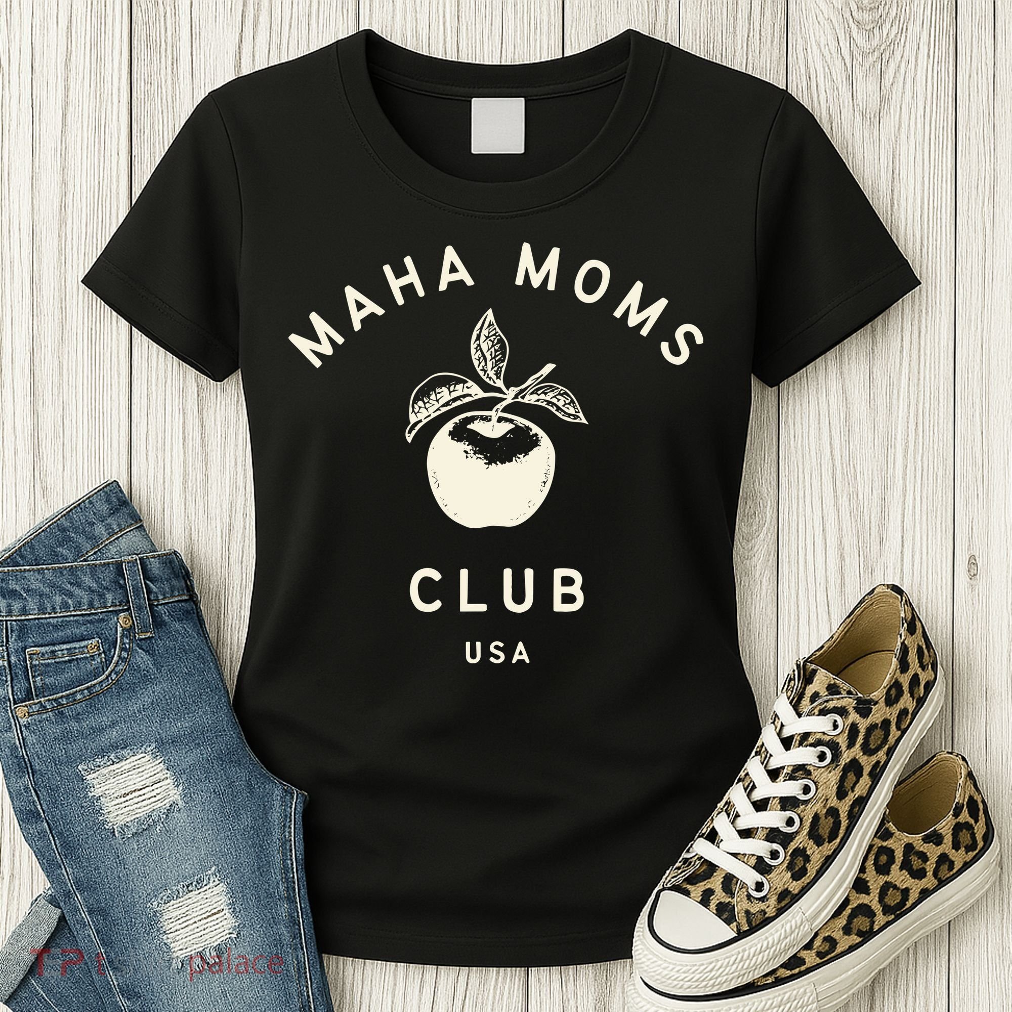 Maha Moms Club Organic Women's T-Shirt