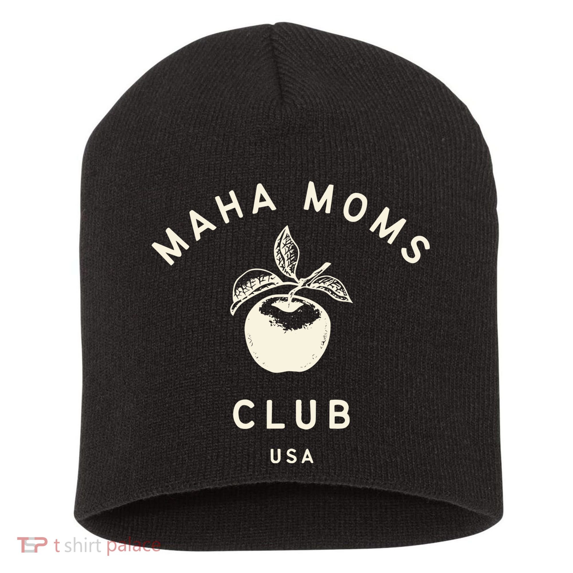 Maha Moms Club Organic Short Acrylic Beanie