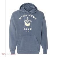 Maha Moms Club Organic Comfort Colors Garment-Dyed Hooded Sweatshirt thumb 0