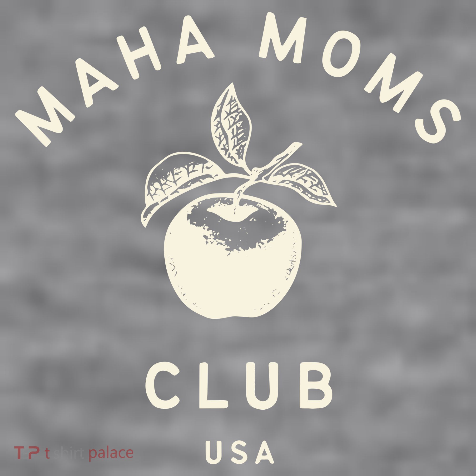 Maha Moms Club Organic Women's Racerback Cropped Tank