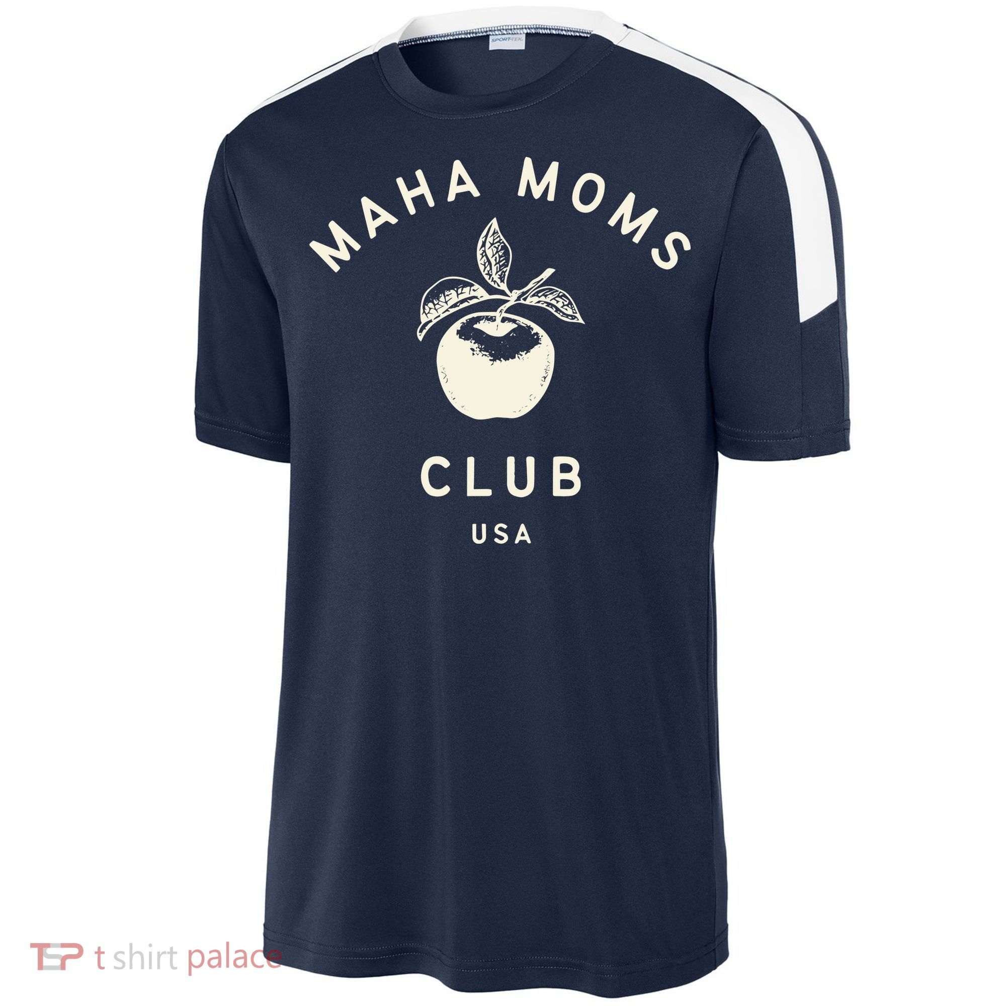 Maha Moms Club Organic Sport-Tek Competitor United Soccer Jersey