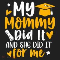 My Mommy Did It Graduation Graduated Mom Proud Children Tumbler thumb 3
