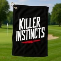 Murder Mystery Dinner Outfit Party Detective Mystery Golf Towel thumb 1