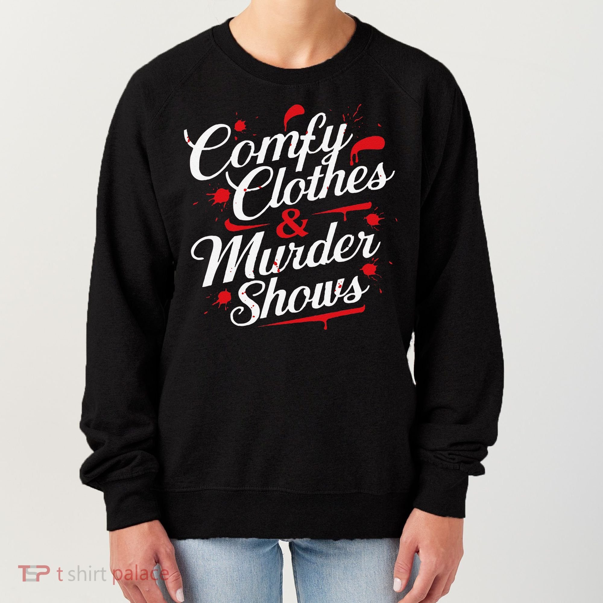 Murder Mystery Detective Documentary True Crime Women's Sweatshirt