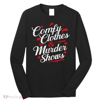 Murder Mystery Detective Documentary True Crime Long Sleeve Shirt