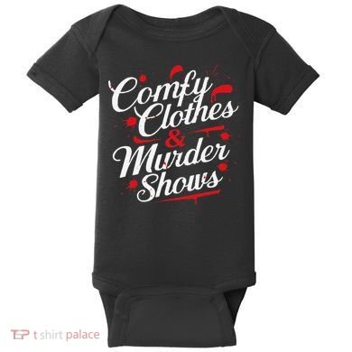 Murder Mystery Detective Documentary True Crime Baby Bodysuit