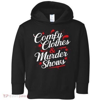 Murder Mystery Detective Documentary True Crime Toddler Hoodie