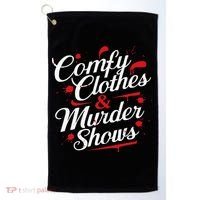 Murder Mystery Detective Documentary True Crime Golf Towel thumb 0