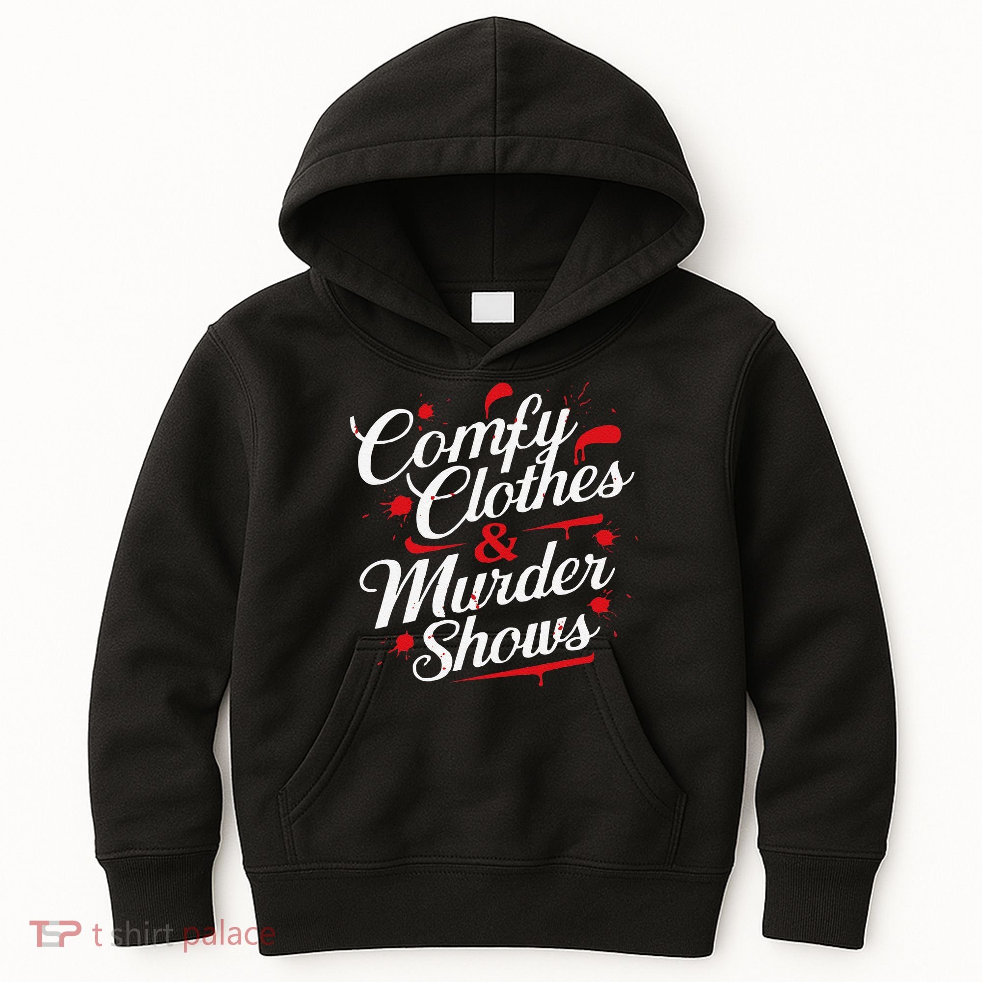 Murder Mystery Detective Documentary True Crime Kids Hoodie