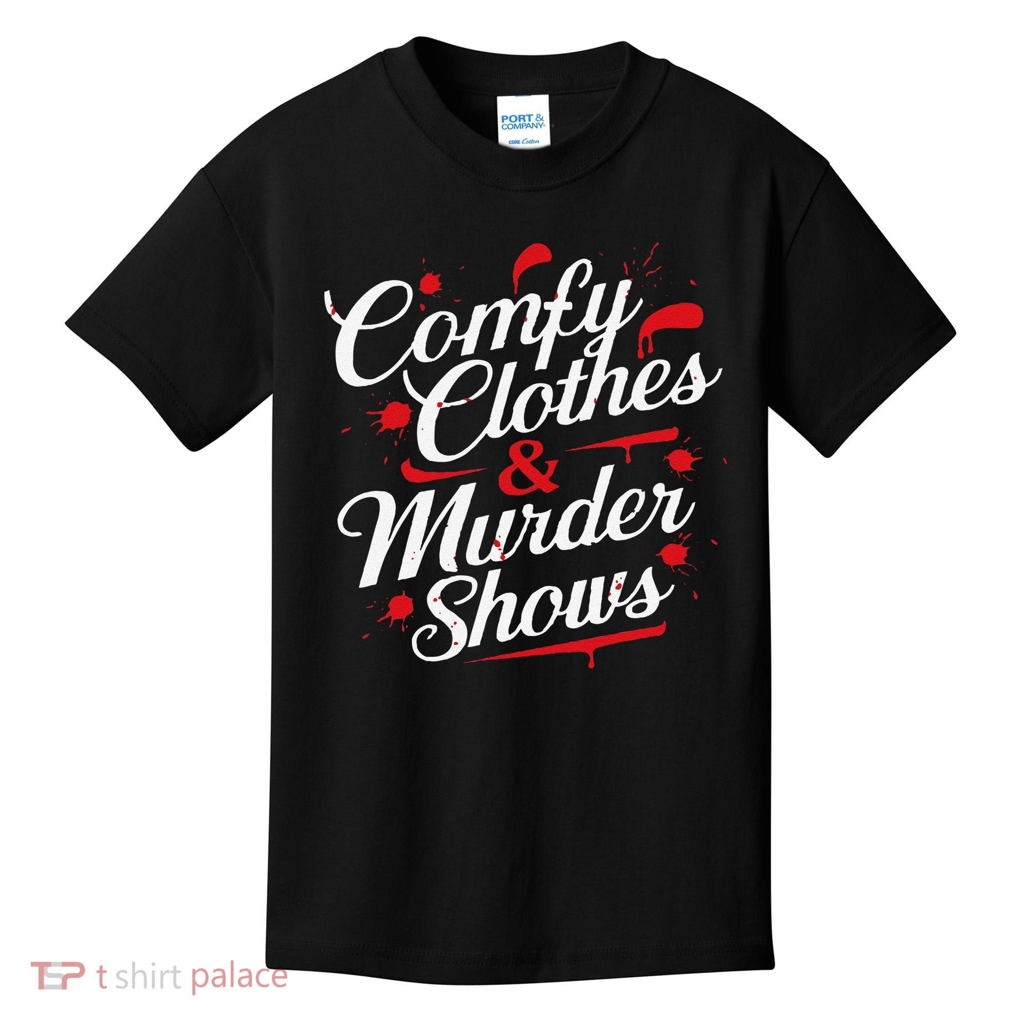 Murder Mystery Detective Documentary True Crime Kids T-Shirt