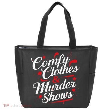 Murder Mystery Detective Documentary True Crime Tote Bag