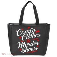 Murder Mystery Detective Documentary True Crime Tote Bag thumb 0