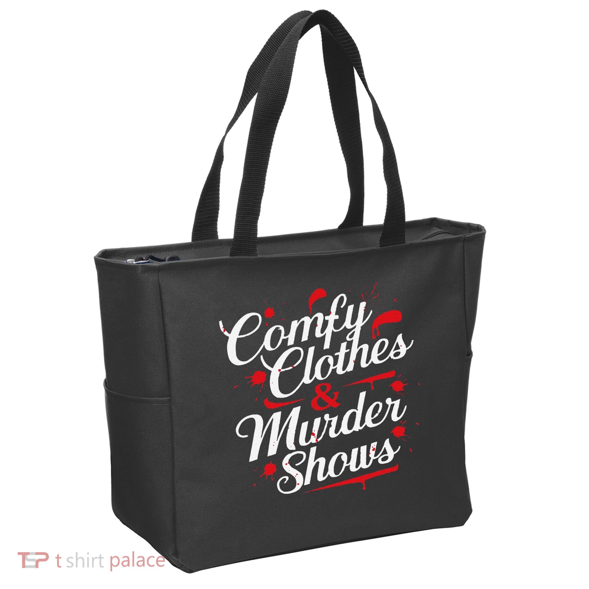 Murder Mystery Detective Documentary True Crime Tote Bag