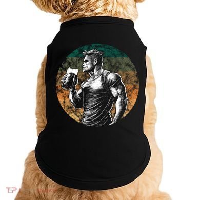 Muscular Man Drinking Beer Doggie Tank