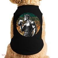 Muscular Man Drinking Beer Doggie Tank thumb 0