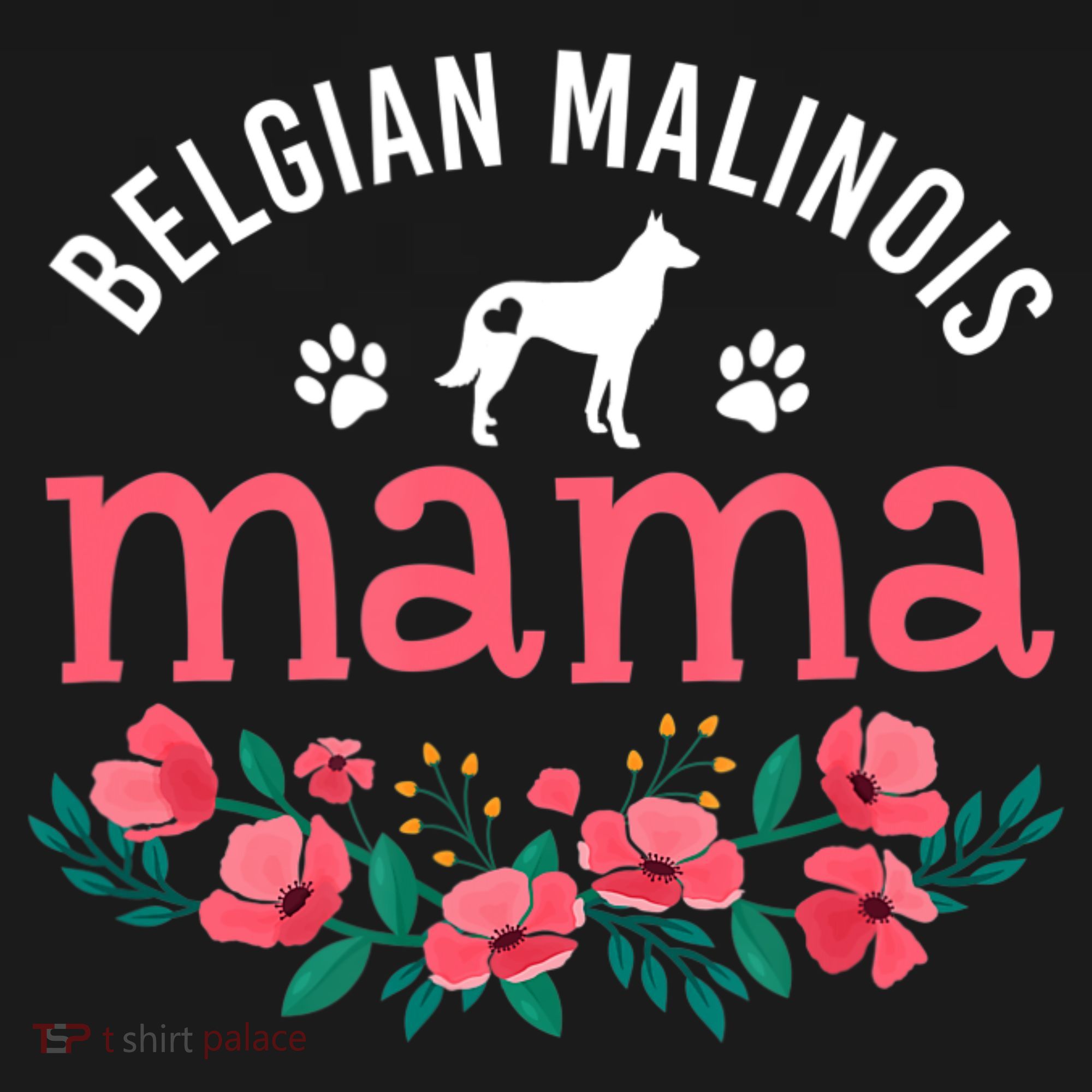 Malinois Mama Dog Women Belgian Malinois Dog Lover Mom Ornament