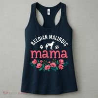 Malinois Mama Dog Women Belgian Malinois Dog Lover Mom Women's Tank Top thumb 3