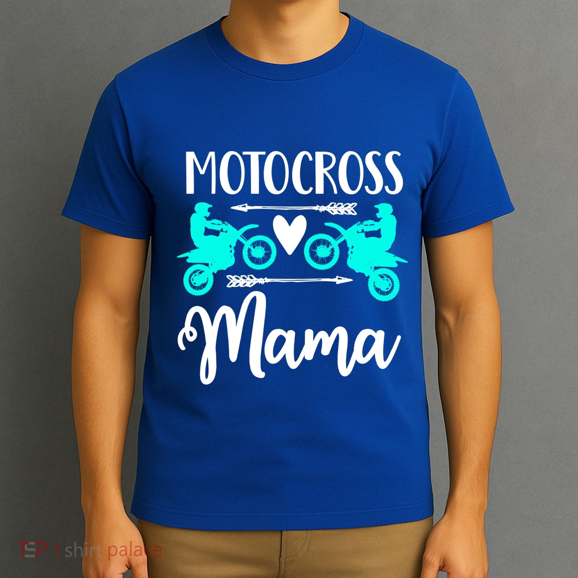 Moto Mom Dirt Bike Cute Motocross Mother Racing Atv Gift Meaningful Gift T-Shirt