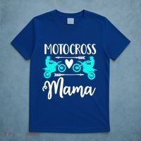 Moto Mom Dirt Bike Cute Motocross Mother Racing Atv Gift Meaningful Gift T-Shirt thumb 5