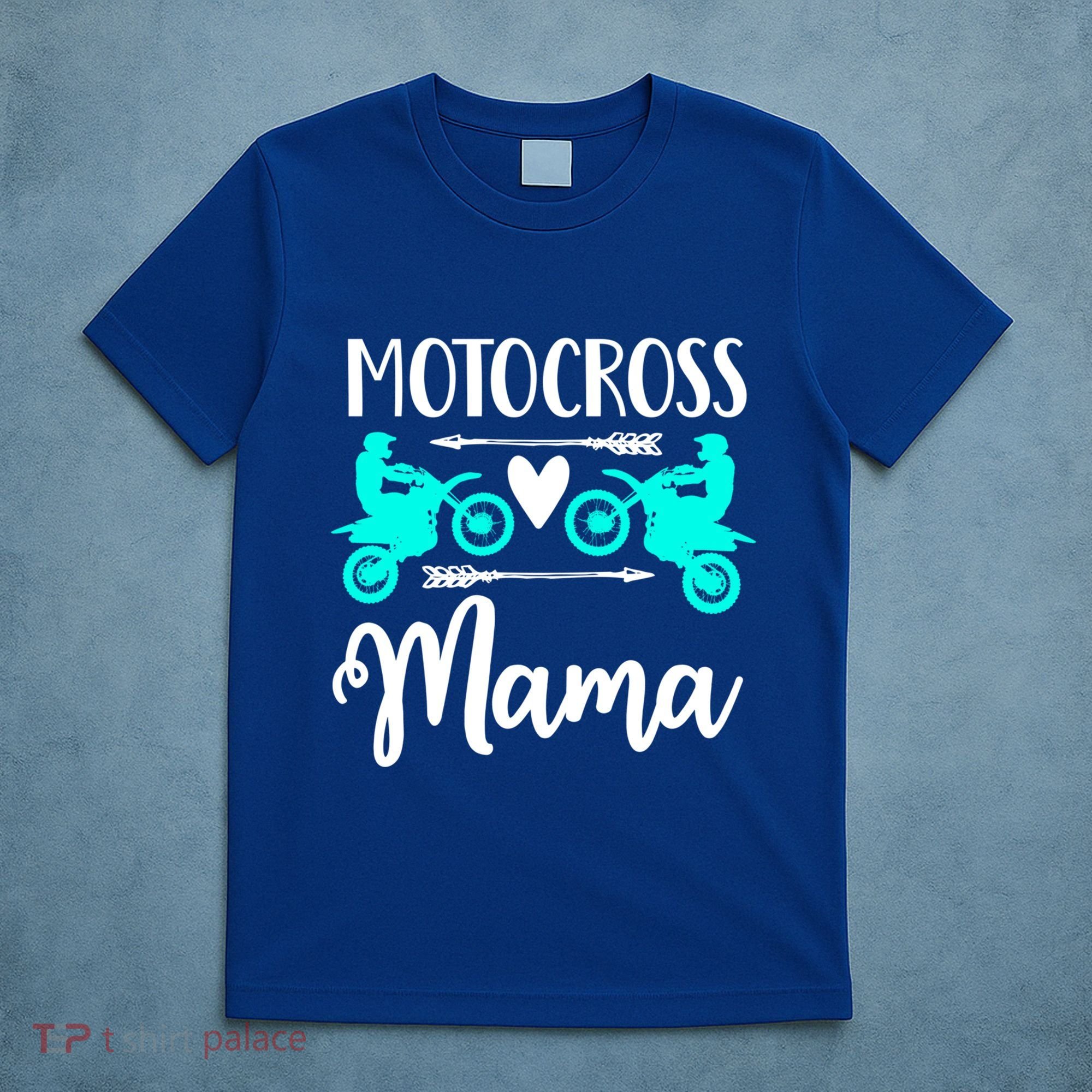 Moto Mom Dirt Bike Cute Motocross Mother Racing Atv Gift Meaningful Gift T-Shirt
