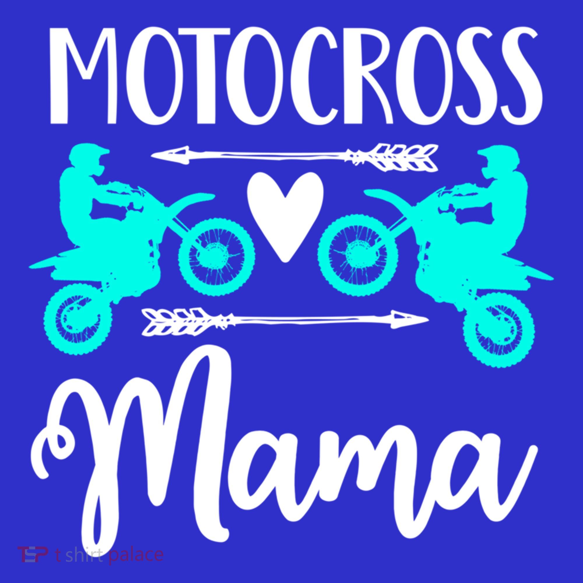 Moto Mom Dirt Bike Cute Motocross Mother Racing Atv Gift Meaningful Gift T-Shirt