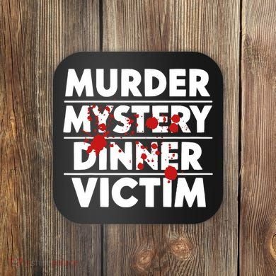 Murder Mystery Detective Documentary True Crime Coaster
