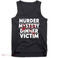 Murder Mystery Detective Documentary True Crime Tank Top thumb 0