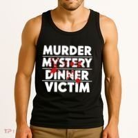 Murder Mystery Detective Documentary True Crime Tank Top thumb 3
