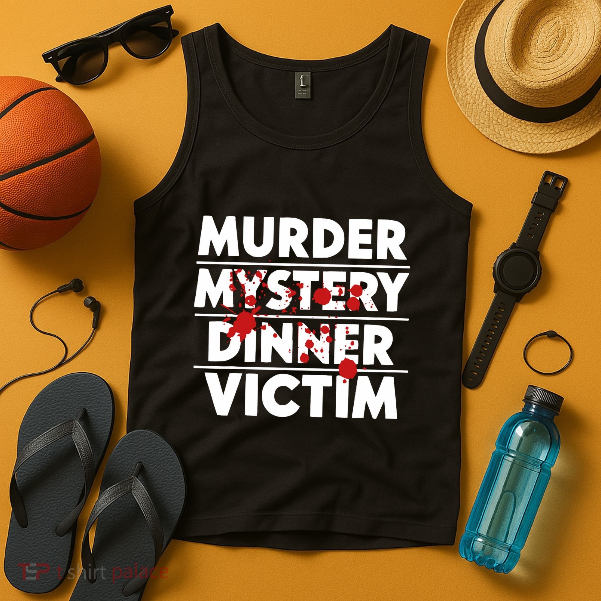 Murder Mystery Detective Documentary True Crime Tank Top