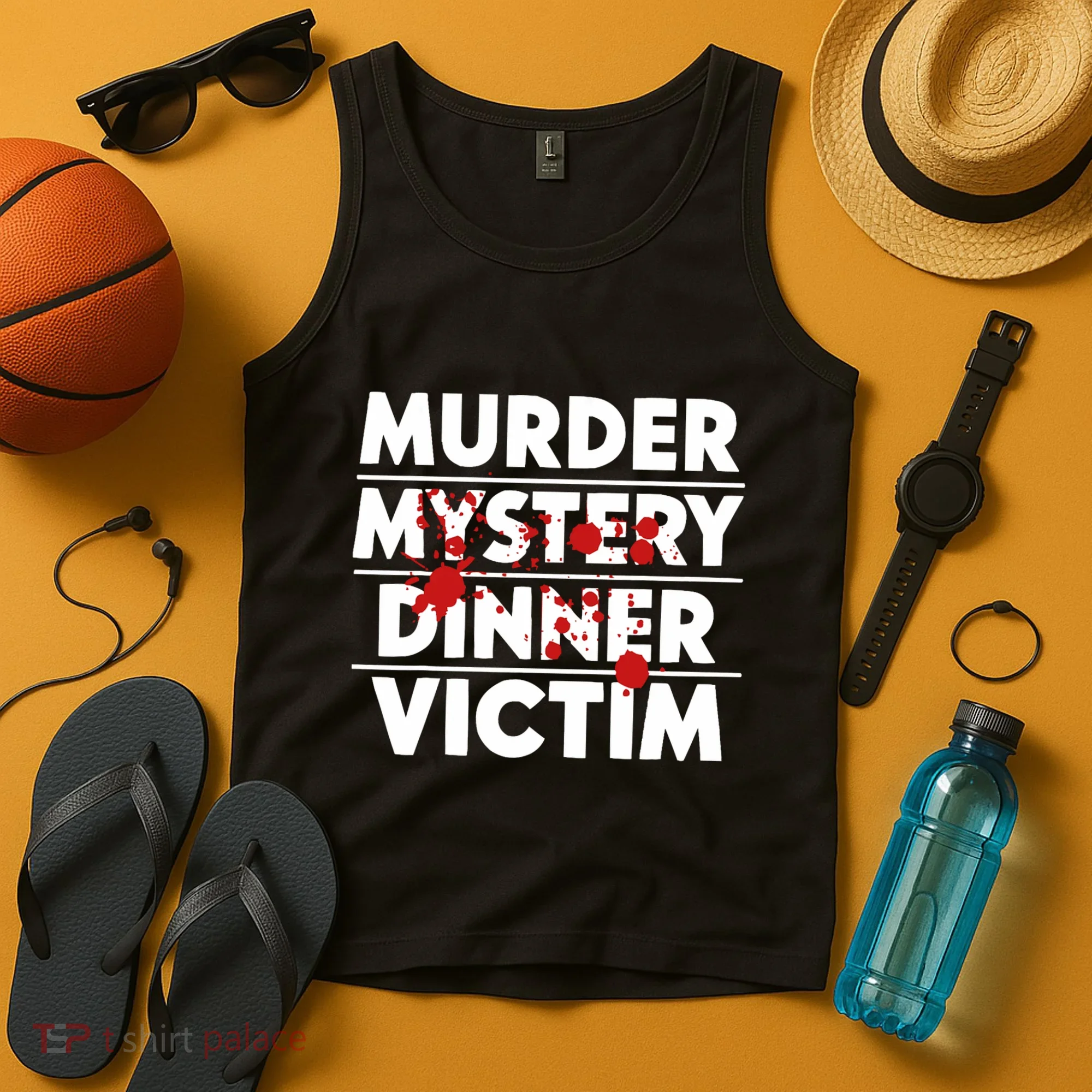 Murder Mystery Detective Documentary True Crime Tank Top