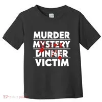 Murder Mystery Detective Documentary True Crime Toddler T-Shirt thumb 0