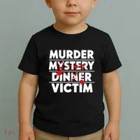 Murder Mystery Detective Documentary True Crime Toddler T-Shirt thumb 2