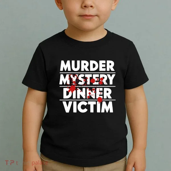Murder Mystery Detective Documentary True Crime Toddler T-Shirt