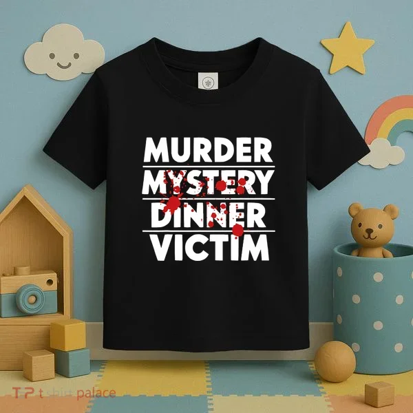 Murder Mystery Detective Documentary True Crime Toddler T-Shirt