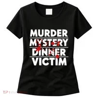 Murder Mystery Detective Documentary True Crime Women's T-Shirt thumb 0