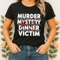 Murder Mystery Detective Documentary True Crime Women's T-Shirt thumb 2