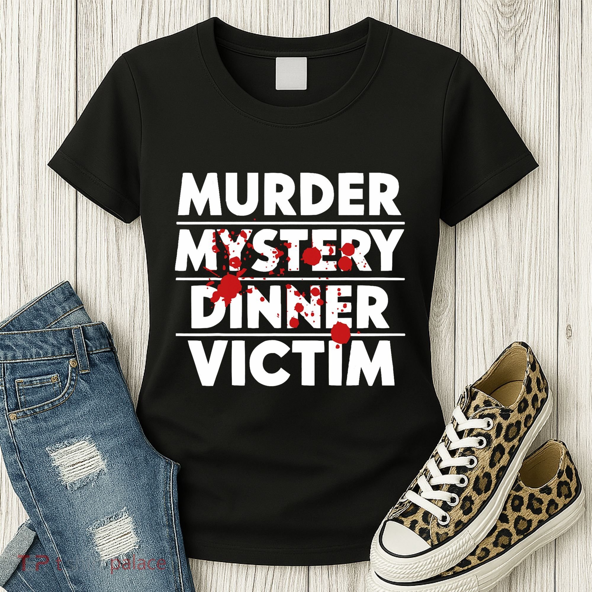 Murder Mystery Detective Documentary True Crime Women's T-Shirt