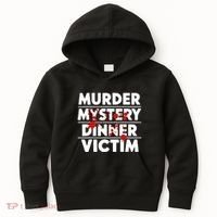 Murder Mystery Detective Documentary True Crime Kids Hoodie thumb 0