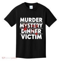 Murder Mystery Detective Documentary True Crime Kids T-Shirt thumb 0