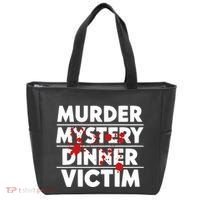 Murder Mystery Detective Documentary True Crime Tote Bag thumb 0