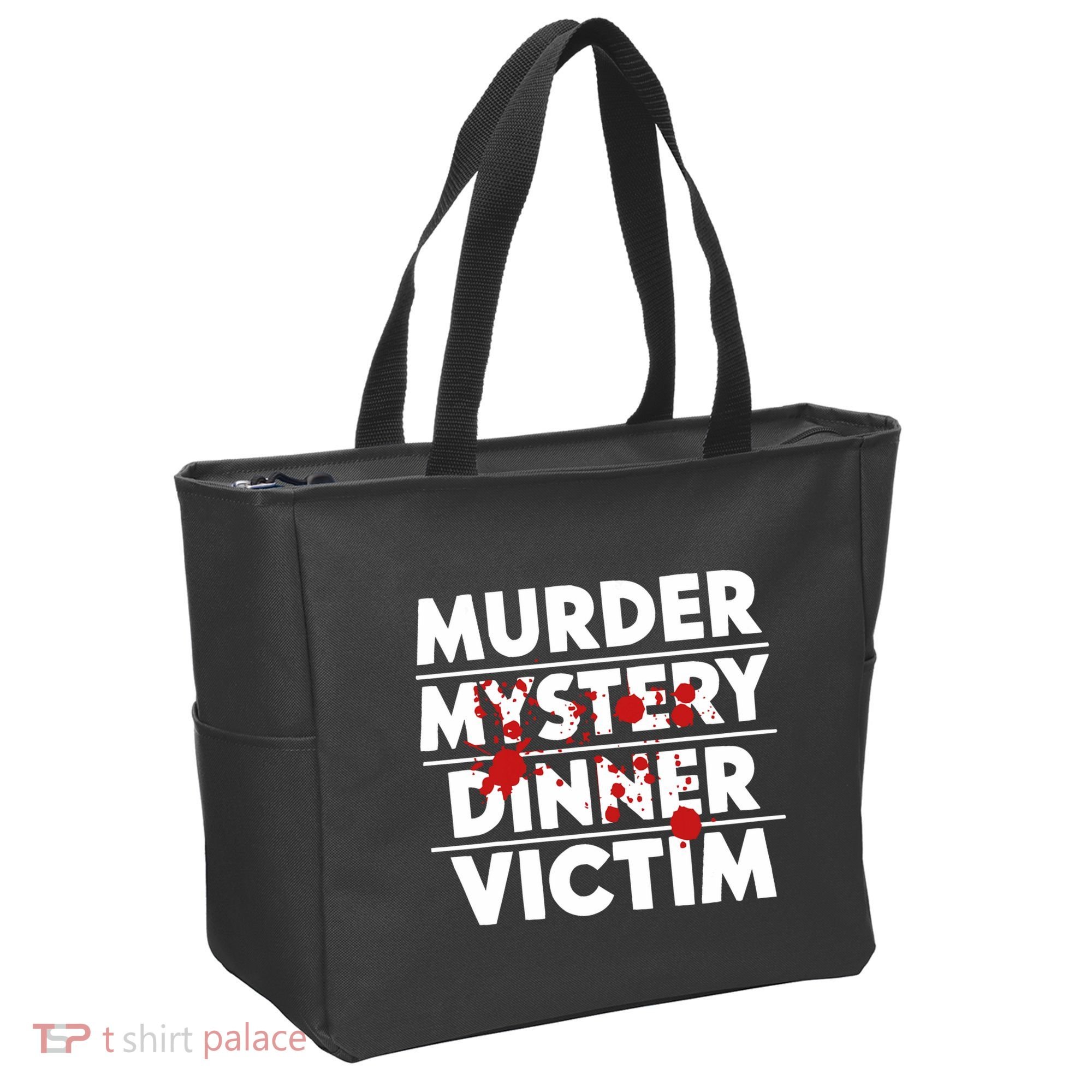 Murder Mystery Detective Documentary True Crime Tote Bag