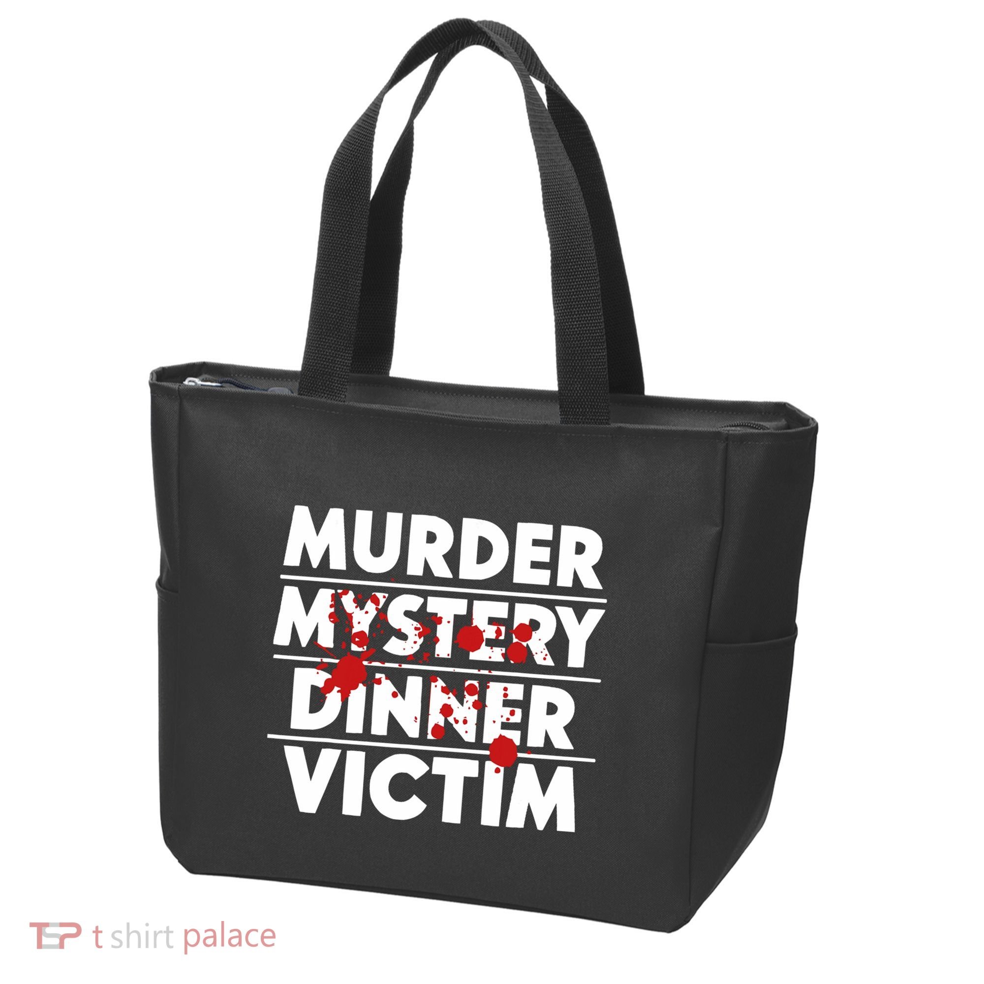 Murder Mystery Detective Documentary True Crime Tote Bag