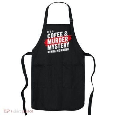 Murder Mystery Detective Documentary True Crime Apron