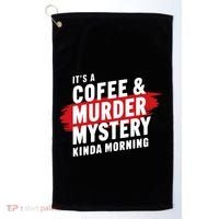 Murder Mystery Detective Documentary True Crime Golf Towel thumb 0