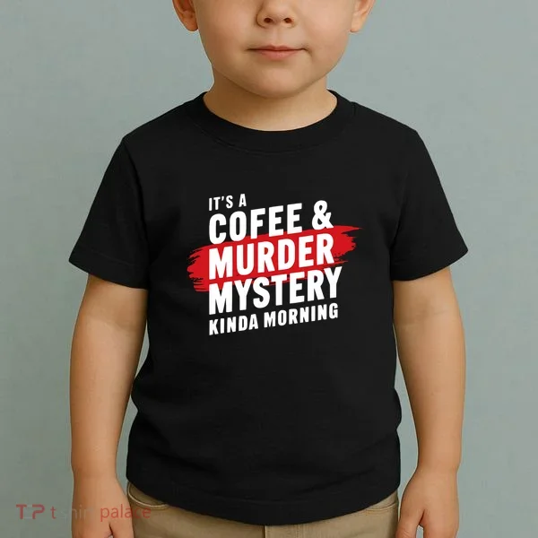 Murder Mystery Detective Documentary True Crime Toddler T-Shirt