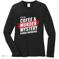 Murder Mystery Detective Documentary True Crime Women's Long Sleeve Shirt thumb 0
