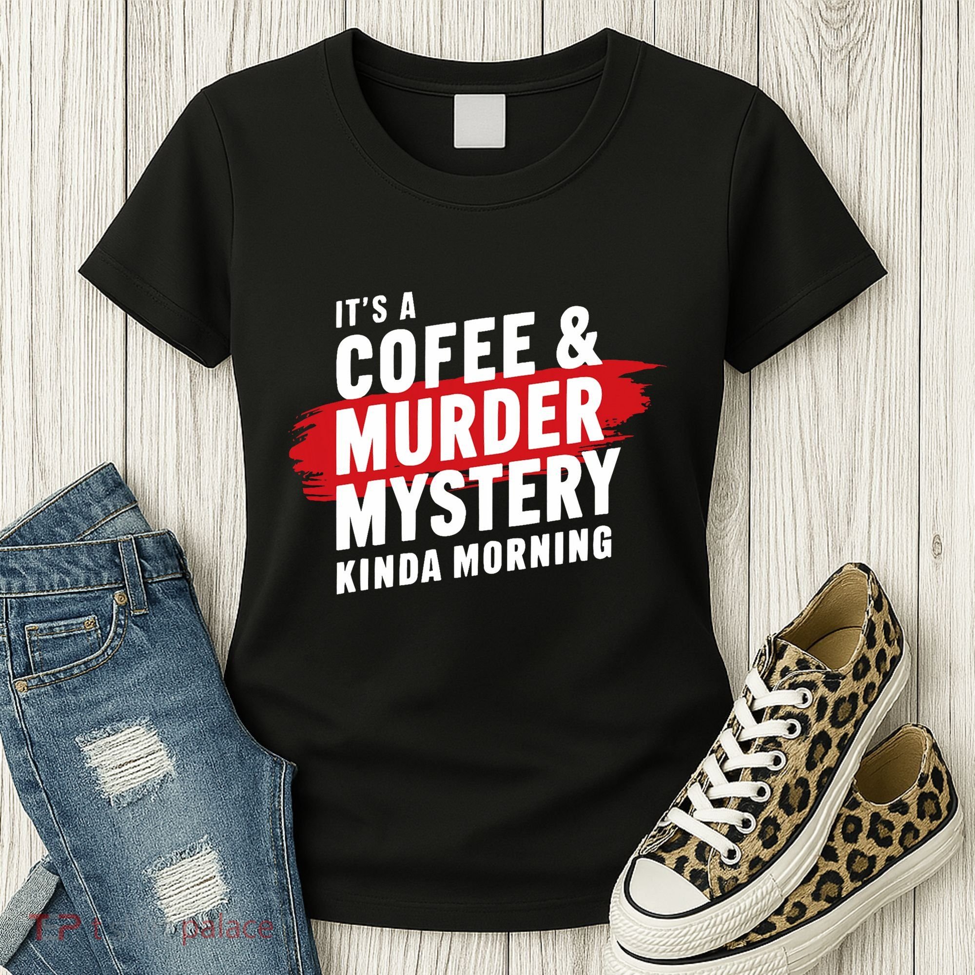 Murder Mystery Detective Documentary True Crime Women's T-Shirt
