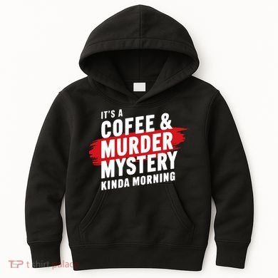 Murder Mystery Detective Documentary True Crime Kids Hoodie