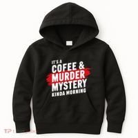 Murder Mystery Detective Documentary True Crime Kids Hoodie thumb 0